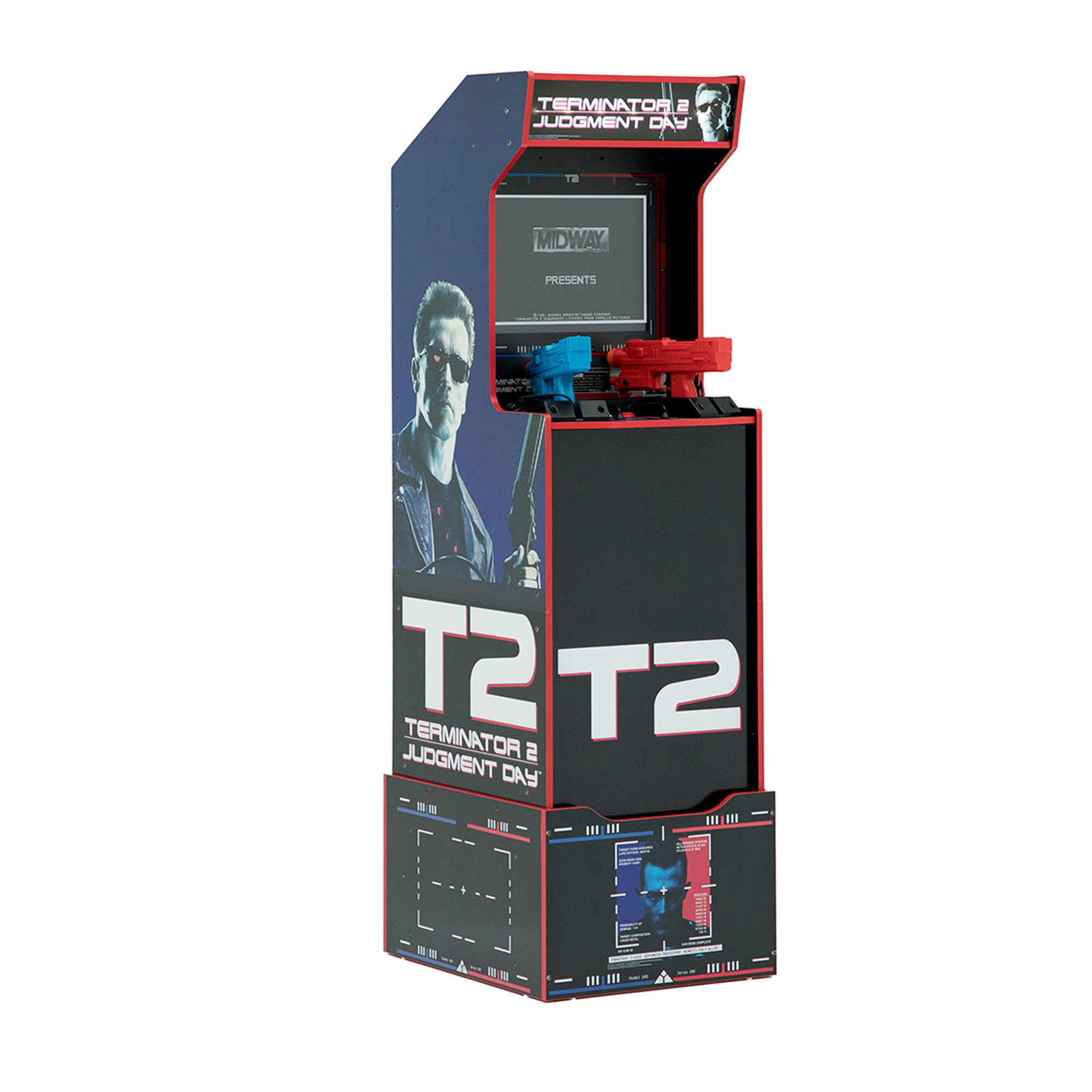 Arcade1Up - Terminator 2: Judgment Day With Riser and Lit Marquee, Arcade Game Machine - image 4 of 13