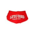 thumbnail image 2 of Maui Clothing Lifeguard Hawaii Booty Shorts (Medium), 2 of 4