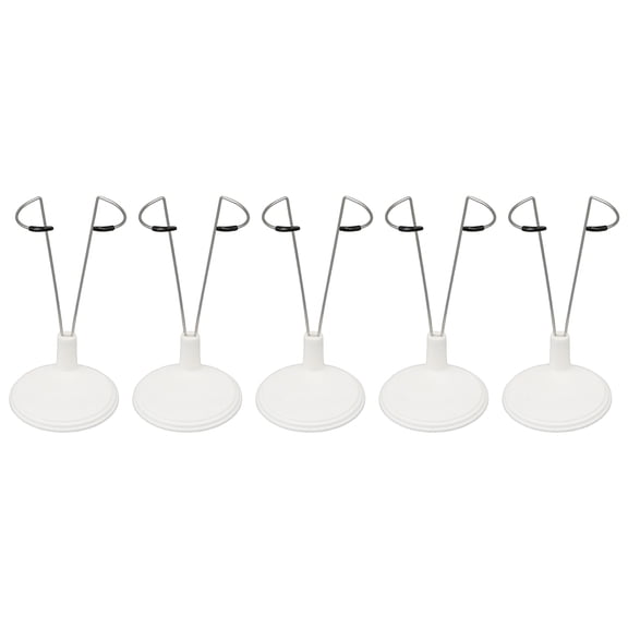 5PCS Dolls Stands Adjustable Cotton Dolls Support for 6-8inch Dolls Organization for Home and Shop Window Display Use
