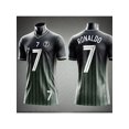 thumbnail image 3 of Camiseta de manga corta de verano 24/25 para hombre, con estampado 3D de Cristiano Ronaldo n.º 7, transpirable, cómoda y absorbente del sudor, de manga corta, 3 of 5