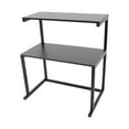 thumbnail image 5 of CNCEST Modern Printer Table Stand 3-Tier Storage Shelves for Home Office 52.5*36*63.2cm, 5 of 7
