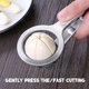 thumbnail image 5 of Ganfancp Cortador de Huevos Cocidos Piercer Food Grade Cutting Kitchen Gadgets Ofertas Del Día Sólo En Línea 1X Cortadora de Huevos de Acero Inoxidable, 5 of 7