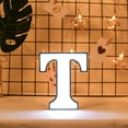 thumbnail image 1 of Agiferg Creative LED Letter Lights Night Light Plastic English Letters Light Lamp Decor, 1 of 7