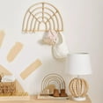 thumbnail image 2 of Bouclair White & Natural Wooden Bead Base Table Lamp, 2 of 8