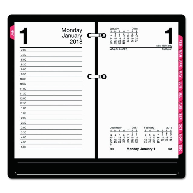 Recambio para calendario de escritorio AT-A-GLANCE E717T50 2016, 3,5 x 6 pulgadas
