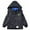 Black, variant on Elabch Toddler Boys 3-in-1 Snow Jacket Fleece Jackets Hooded Cotton Padded Coat Warm Jackets Detachable Windproof Jacket, Sizes 4-14Y