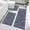 Dark Grey, variant on HEBE Bathroom Rug Sets 3 Piece, Non Slip Shower Mats with U-Shaped Contour Toilet Mat, Absorbent Microfiber Bath Mats for Bath Rugs, Washable Shaggy Floor Carpet, Dark Grey