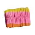 thumbnail image 4 of Abbracc 2 Pieces Wrinkle Paper Roll Background Crafts Decor Curtain Crepe Paper Roll orange pink, 4 of 9