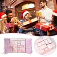 thumbnail image 1 of Puzzle Toy 2024 Christmas Advent Calendar Boxes Empty Make Your Own Advent Calendar 24 Days DIY Christmas Advent Calendar To Fill For Kids Toy Small Models, 1 of 5