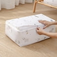 thumbnail image 3 of Large Waterproof Breathable Storage Bag Box Clothes Quilt Duvet Laundry Zip, 3 of 7