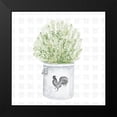 thumbnail image 2 of Gaynor, Janice 12x12 Black Modern Framed Museum Art Print Titled - Farm Herbs II, 2 of 5