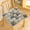 A, variant on Winter Insulation Lazy Back Cushion - Square Shape, Works as Butt Cushion, Window Pad & Floor Seat for Bedroom & Living Room