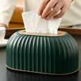 thumbnail image 4 of Caja de Almacenamiento de Pañuelos Sunnimix Organizador Dispensador de Lujo 2 Piezas, 4 of 8