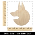 thumbnail image 2 of Anubis Head Egyptian God of Death Wood Shape Unfinished Piece Cutout Craft DIY Projects - 6.25 Inch Size - 1/8 Inch Thick, 2 of 7