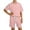 Pink, variant on Boys Summer Clothes Short Sleeve Waffle Pocket Tshirts and Drawstring Shorts Boys Back to School Clothes Boys Two Piece Outfit Size 1-13 Years
