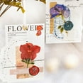 thumbnail image 5 of Embossed theme Sticker Set Dried Flower Resin Sticker Scrapbook Supplies Flower Plant magazine sticker 320pcs, 5 of 5