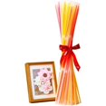 thumbnail image 2 of Glow Fever Glow Sticks Bulk 100 ct 22 pulgadas collares brillantes con conectores barras de luz de neón para fiestas, festivales, raves, conciertos, cumpleaños, bodas, color rosa, 2 of 5