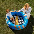 thumbnail image 5 of Hot Wheels™ + Float Life by Funboy Inflatable Round 2-Ring Pool, 48" Diameter, Children Ages 6+, 5 of 6