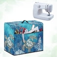 thumbnail image 4 of HELLHERO Sewing Machine Cover with Storage Pocket and Carrying Handle Soft Multifunction Dust Covers Lightweight Turtle Pattern Design, 4 of 8
