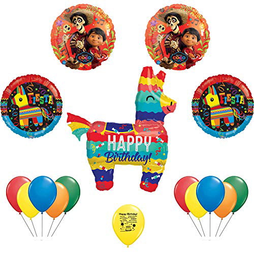 Mylar Foil Balloons Party Supplies 4ct Disney COCO 18" Birthday Party Favor 