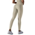 thumbnail image 1 of Nuevos pantalones de yoga de cintura alta sin costuras para mujer - Efecto lifting, tejido que absorbe el sudor - Leggings opacos para gimnasio/yoga, 1 of 6
