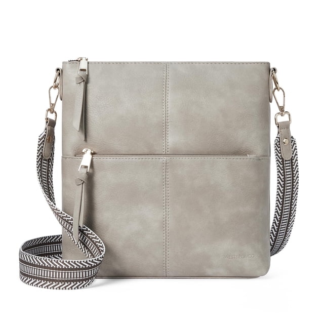Bolsos tipo bandolera WESTBRONCO para mujer de piel vegana