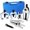 Blue, variant on 5 count Ball Joint Separator Front End Service Tool Kit 5-in-1 Pitman Arm Puller Tie Rod End  Set for Front End Service Splitter Removal Kit