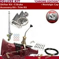 thumbnail image 1 of American Shifter  4L60E Shifter Kit Chrome 8 in. E Brake Cable Clamp Clevis Trim Kit for ED836, 1 of 1