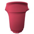 thumbnail image 1 of LA Linen Housse en Spandex Équipée pour Poubelle de 55 Gallons sur Roues, Fuchsia, 1 of 1