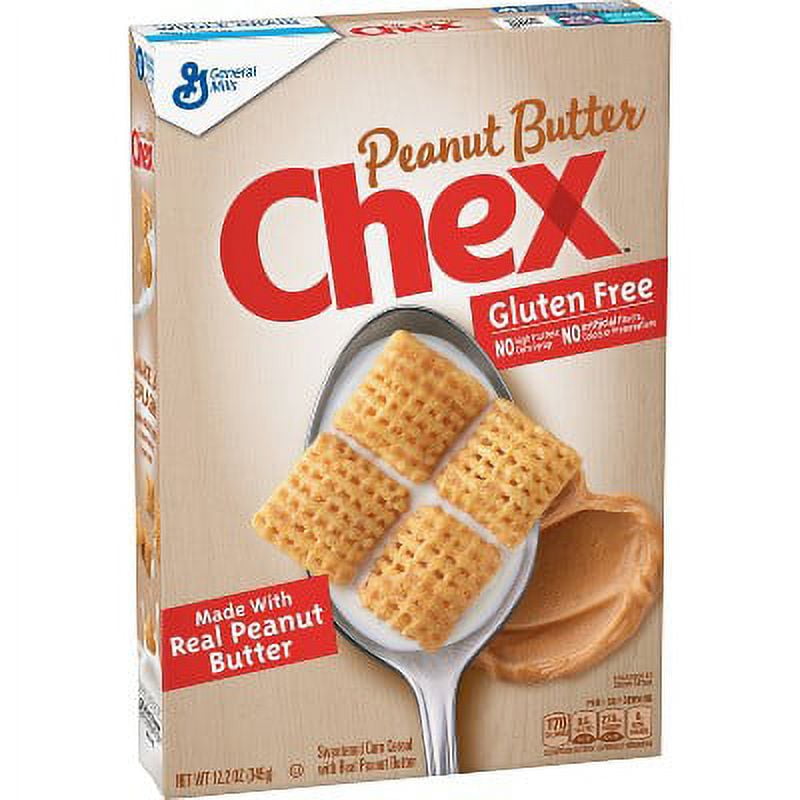 Chex Peanut Butter Gluten-Free Breakfast Cereal - 12.2oz (Pack of 32)