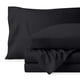 thumbnail image 1 of Juego de Sábanas Lavadas Bare Home Colección Premium 1800 3 Piezas Twin Negro, 1 of 6