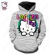 thumbnail image 1 of Sudadera con capucha de Hello Kitty para hombre y mujer, sudadera con capucha, sudadera con capucha para hombre y mujer, sudadera con capucha de hip hop para estudiantes, 1 of 1