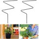 thumbnail image 5 of Enrejado para plantas trepadoras al aire libre, enrejado de metal de 3 piezas para plantas trepadoras, plantas de interior, plantas en macetas, gran regalo para los amantes del jardín TUNC Sencillez, 5 of 5