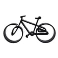 thumbnail image 2 of Family Bike Sculpture Minimalist Line Art Cyclists Bicycle Home Décor, 2 of 6