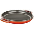 thumbnail image 4 of STAUB Braisers 6 L Braise Ronde en Fonte + Grill, Cerise, 4 of 11