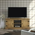 thumbnail image 2 of Bridge Brazil Wood TV Entertainment Stand Corona | Furniture Dash Antique brown color., 2 of 5