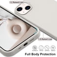 thumbnail image 4 of KiviCase iPhone 13 Case, Phone Case iPhone 13, Slim Silicone Soft Gel Shockproof Protective Hard Bumper Drop Protection, 4 of 5