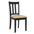 thumbnail image 4 of Dorel Living Redmond 5-Piece Traditional Dining Set, Black/Beige, 4 of 9