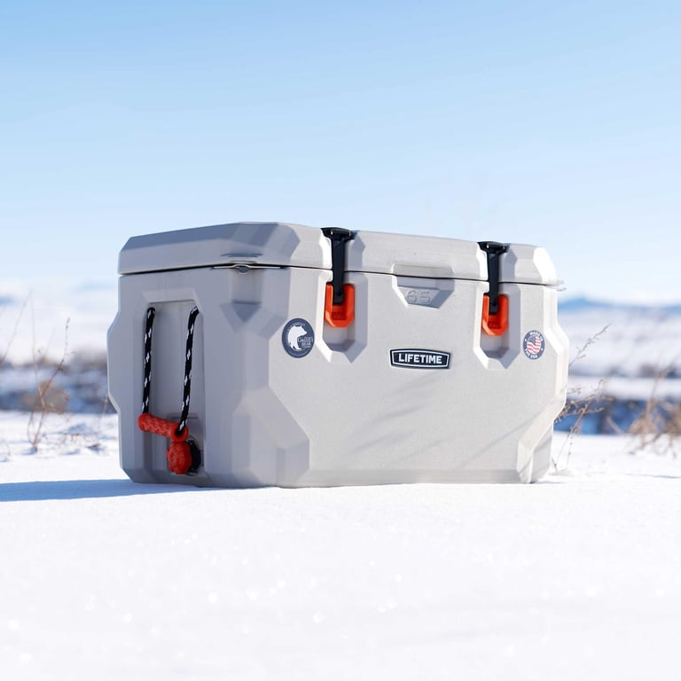Lifetime 65 Quart High Performance Ice Chest Cooler with 8-Day Ice