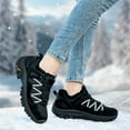 thumbnail image 4 of YOURDIARY Women Mens Winter Hiking Shoes Plush Snow Boots Comfortable Anti-Slip, 4 of 9
