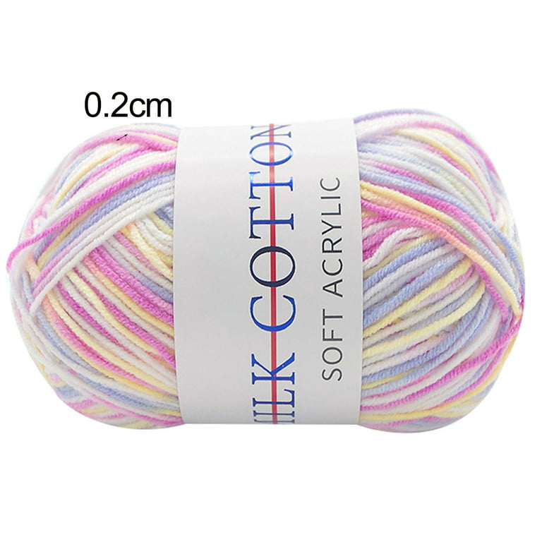 Frogued 1 Roll Super Thick Crochet Thread Breathable Polyester