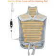 thumbnail image 2 of Yesfashion Heating Pad for Neck and Shoulders Back Pain Relief, Electric Weighted Heating Pads with Auto Shut Off Large, 4 Temperature Settings, 2 of 8