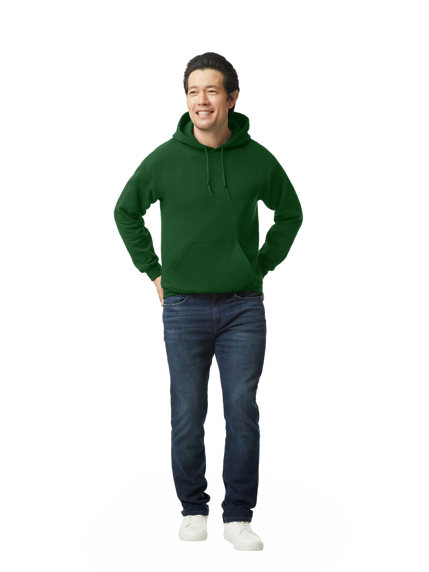 Gildan Men's DryBlend Hooded Sweatshirt with Pouch Pocket, Sizes S-3XL