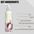 thumbnail image 4 of Biotin Rosemary & Onion Shampoo for Stronger, Thicker and Longer Hair - Soft and Shine, Hair Loss and Thinning Hair Treatment, Onion Shampoo for Hair, 4 of 4