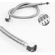 thumbnail image 1 of Manguera trenzada de acero inoxidable 304, cubeta de metal de una sola cabeza para verduras, cubeta, grifo de agua fría y caliente, tubo puntiagudo de entrada de agua — 80 cm ShuxiuWang 8390612236228, 1 of 1