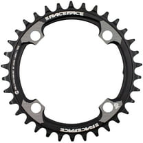 RaceFace Narrow Wide Hyperglide  Chainring - Black Tooth Count: 34 Chainring BCD: 104