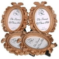 thumbnail image 1 of BRIGHTFUFU 4 Pcs Mini Cadres Vintage Petit Cadre Présentoir Photo Multi Résine Décoratif, 1 of 8