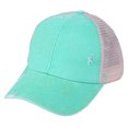 thumbnail image 4 of CUIYUAN Summer Outdoor Unisex Baseball Cap Sun Hat Mesh Patchwork Comfy Soft Vintage Washed Trucker Baseball Cap for Women Men Unstructured Dad Hat Snapback Camouflage, 4 of 6