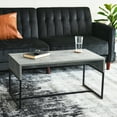thumbnail image 3 of Household Essentials Wrap Modern Coffee Table, Slate Concrete, 3 of 8