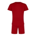 thumbnail image 3 of Conjuntos cortos Cagnkofi para hombre, conjuntos de 2 piezas, chándales de verano, camisetas y pantalones cortos casuales de manga corta con cuello redondo, chándal, 3 of 5